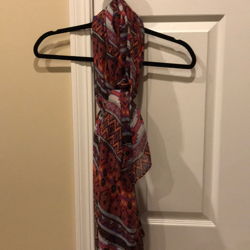 Tribal print scarf